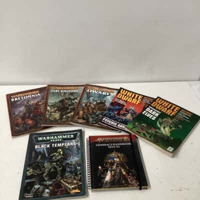 Warhammer gaming books collection x7