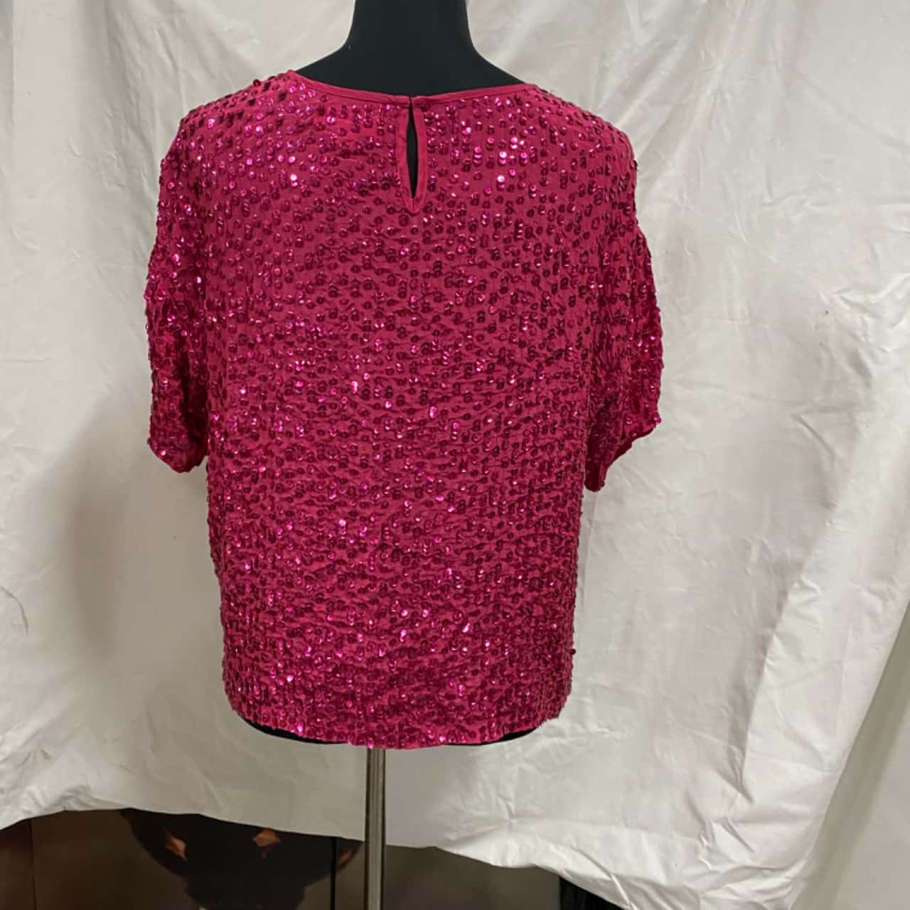 Velvet X Graham & Spencer Pink Sequin Top Size S(s)