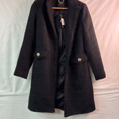 Portmans Womens  Size 8 Winter Coat Black  