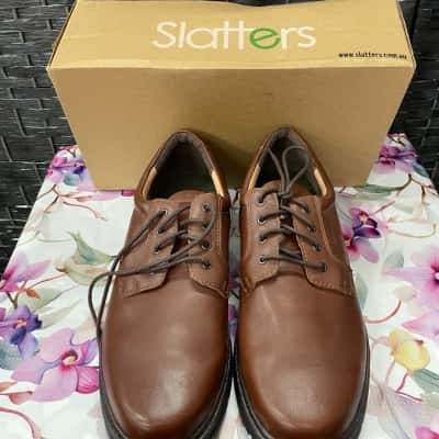 Slaters Mens  Size 13.5 Oxfords Brown 