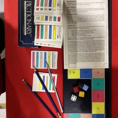 Pictionary First Edition 1988