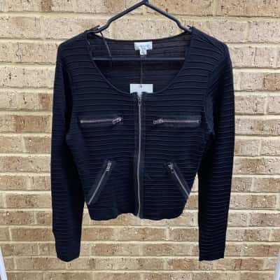 Witchery Womens black jacket Size M 