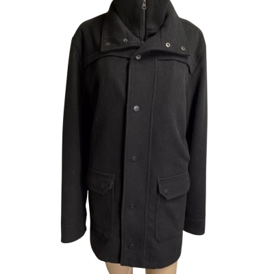 Regular fit  Mens  Size L Winter Jacket Black  