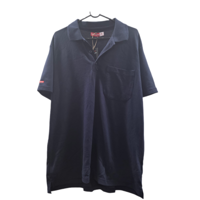 BNWT: Hard Yakka Men's Short Sleeve Polo Shirt - Navy Blue - Size XL - Y11306 Workwear