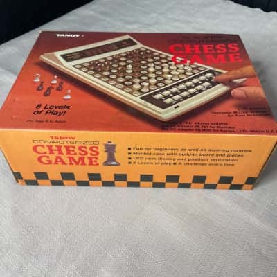 Vintage Tandy Computerized Chess Game (Catalog No. 60-2175) - 1980