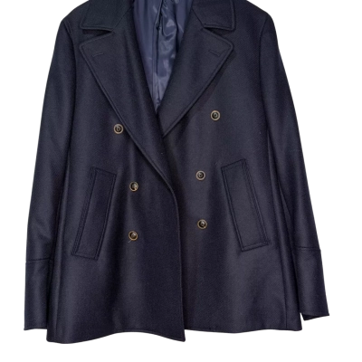 M.J. Bale Mens Size 40 Navy Blue coat 