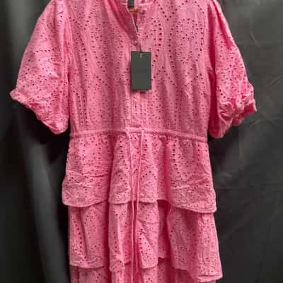 Y.A.S. Womens Size M Fuchsia Pink Dress