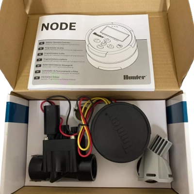 Hunter Node battery operated controller and valve