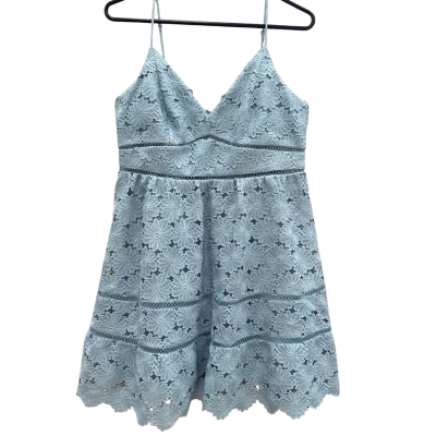 Forever new Womens  Size 14 Blue short floral dress 