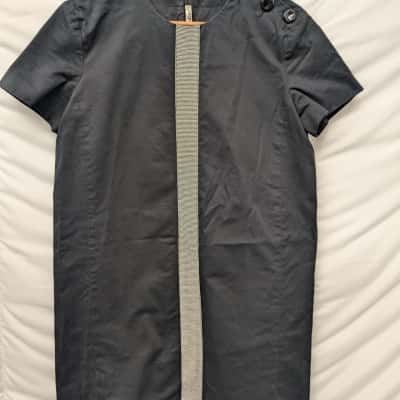 Acne Studios Womens Black Mini Dress MAY SAILOR SS14