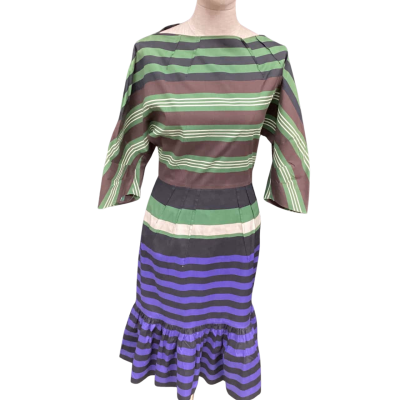 Beautiful  Womens  Size 42 Midi Dress Black  / Blue / Brown / Green 