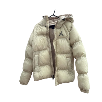 Jordan Unisex  Size S Cream Coat Oversized 
