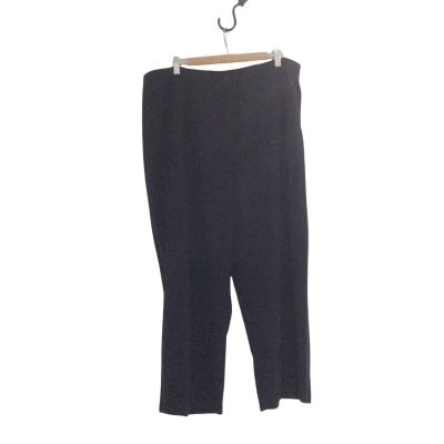 My Size Women's Size 24 Wide Leg Pants Navy Blue / White 