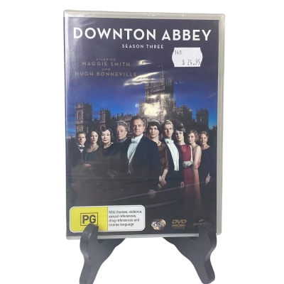 DVD - Downton Abbey Season 3 (M) 2012