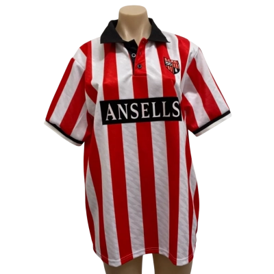 Stoke City Football Club vintage home football shirt.  Size XL 