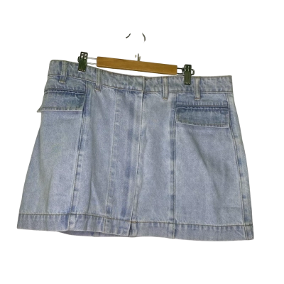 Seed Heritage Womens  Size 12 Denim Skirt Blue 