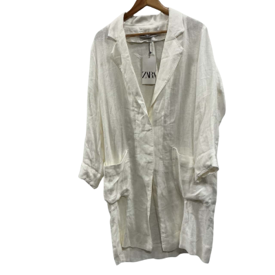 Zara Women's Blazer Size M White 