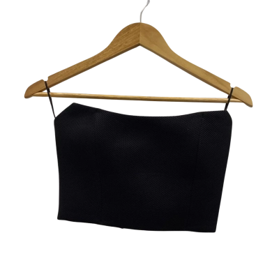 Nicholas Australian Made Women's Size 36 Corset Style Cropped Top Black  