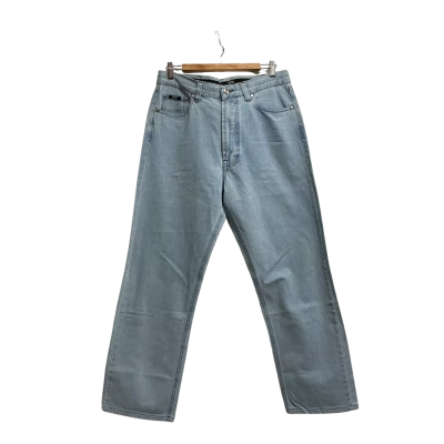 Boss Hugo Boss Men’ s  Size 34 Light Blue Baggy Wide-Leg Jeans