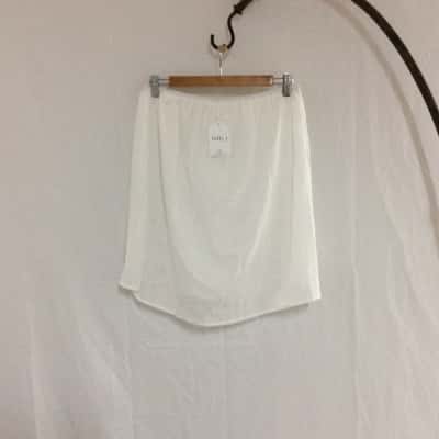 Billy J Women's  Size XL Mini Skirt White 