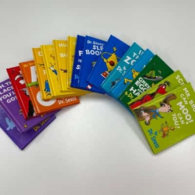 Bulk Set of Dr. Seuss Childrens Mini Books x16 Hardcover