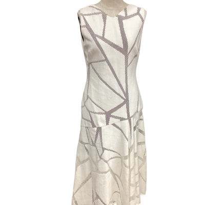 Ginger & Smart Womens  Size 10 Sleeveless Dress  White 