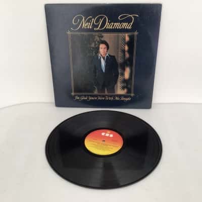 12” Vinyl Neil Diamond I’m Glad You’re Here With Me Tonight Excellent Condition 