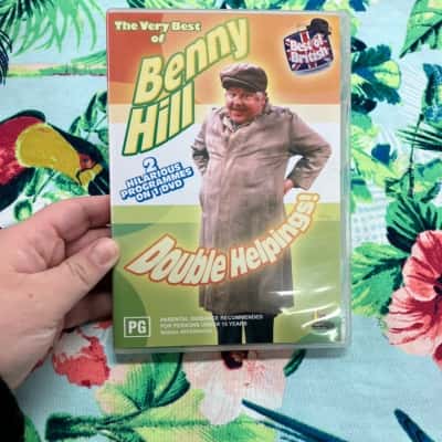 The Very Best Of Benny Hill ‘Double Helpings’ DVD