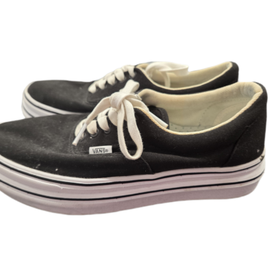 Vans Unisex  Size 8 Sneakers Black  / White 