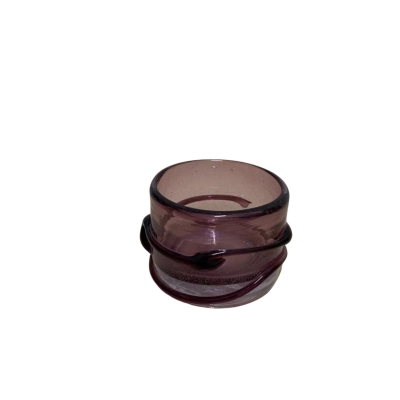 Art glass trinket disk 