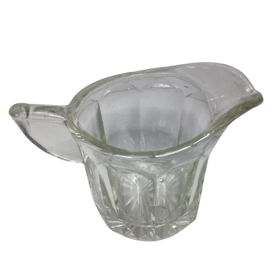 Crown crystal Art deco sauce jug