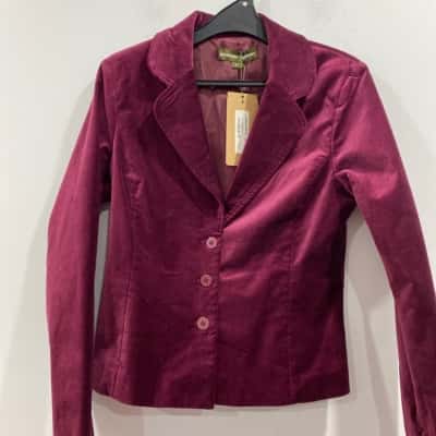 Princess Polly Womens Size 10 Maroon - pant and jacket 