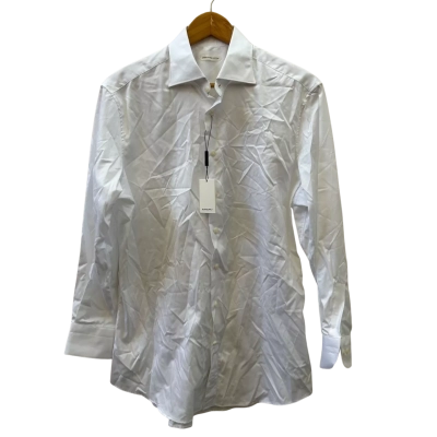 BNWT Suit Supply Mens Size 40 White Shirt 