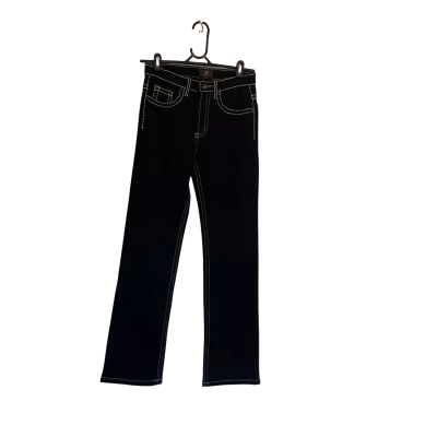 Gabriella Frattini Womens  Size 8 Slim Fit Jeans Black  / White 