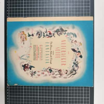 The Nutcracker Suite Fantasia Walt Disney Sheet Music and StoryBook Vintage 