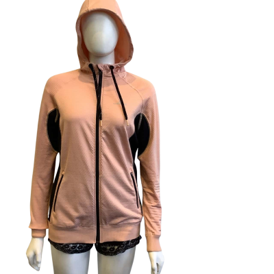 Kathmandu Women's Size 10 Light Weight Textured Hood Jacket Pink  