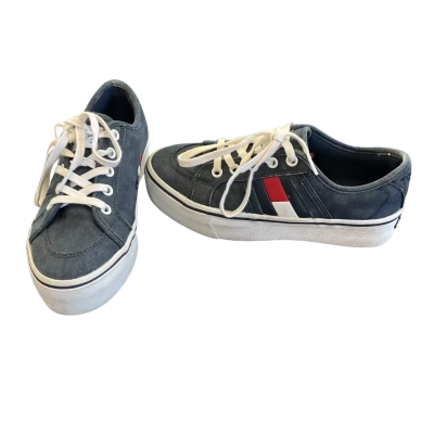 Tommy Jeans Womens  Size 6 Platforms / Sneakers Navy Blue / Red / White 