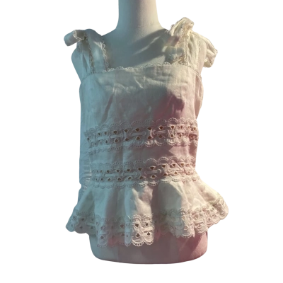 Zimmermann Womens  Size 3 Sleeveless Top Cream 