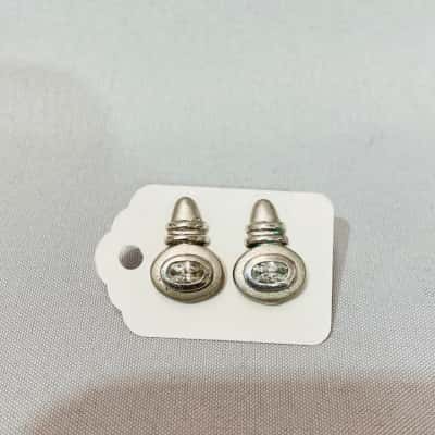 925 Silver & Dimond Stud Earrings 