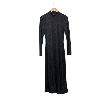 Witchery Womens  Size S Maxi Dress Metallic Black RRP $150