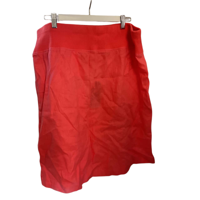 See Saw Womens  Size 18 High Waist Skirt Coral 
