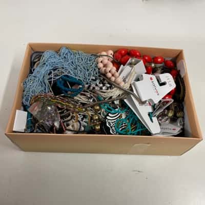 1.4 kilo box of TANGLED jewellery- please read description 