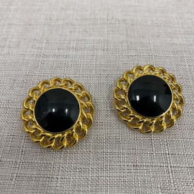 Unbranded Women's Retro Style Clip On Earrings 2 Pairs (Costume Jewellery)