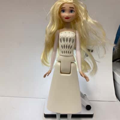 Disney Frozen Elsa Dolls & Blonde Red Holiday Dress Gown Barbie Mixed Lot of 3