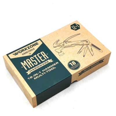 New/Sealed Box Workzone 12-In-One Hammer Multi-Tool - See Pics For Tool Inclusions (brica 1)
