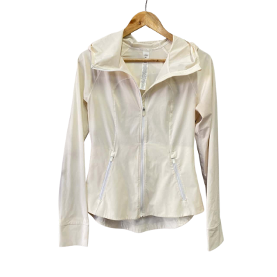 Lululemon Womens  Size 6 Track Jacket Off White 