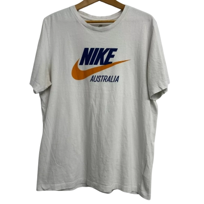 Nike Mens Size L White T-Shirt 