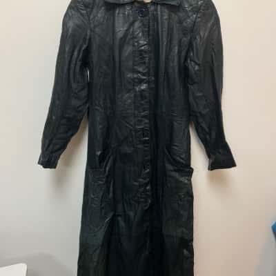 Pinto Womens  Size 10 Leather Jacket Green 