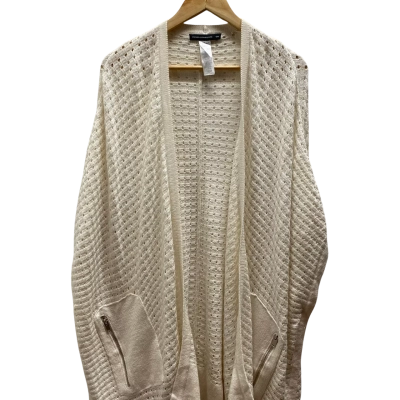 French Connection Womens  One Size Cardigan Off White 