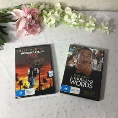 Eddie Murphy:  Beverley Hills Cop II & A Thousand Words “M” Rated DVDs (new)